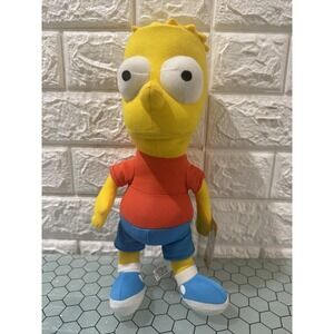 THE SIMPSONS‎ BART PLUS STUFFED ANIMAL TOY FACTORY 20TH CENTURY FOX 13"